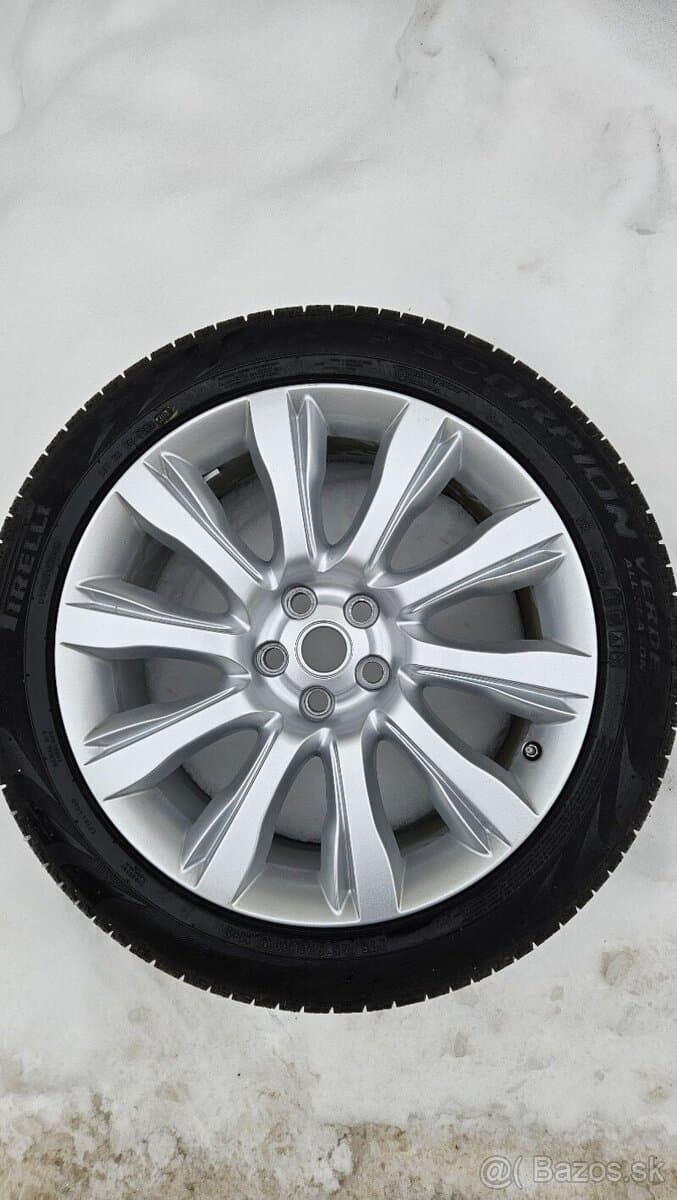 TOP ALU kola Land Rover 21" – 5×120, Pirelli 98 %