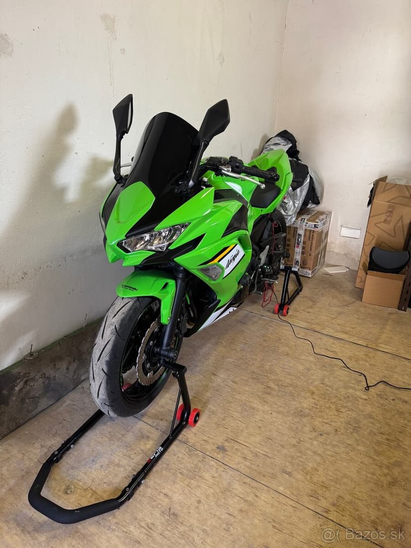 Kawasaki ninja 650 performance + akrapovič výfuk