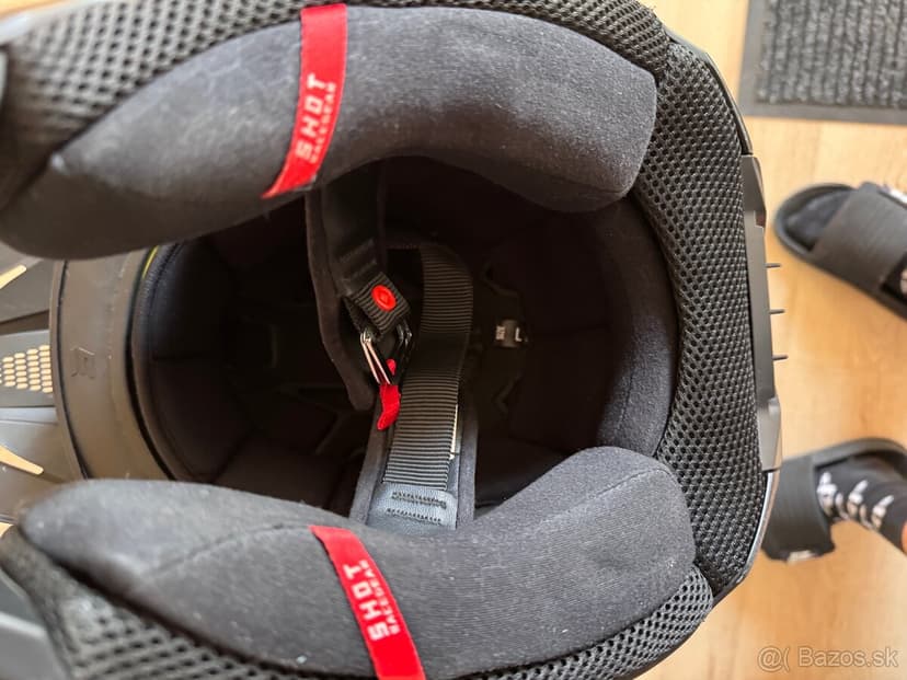 Motocross prilba + okuliare