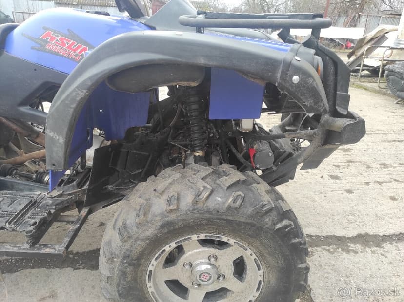 ATV Hisun 500 komplet  ale bez motora