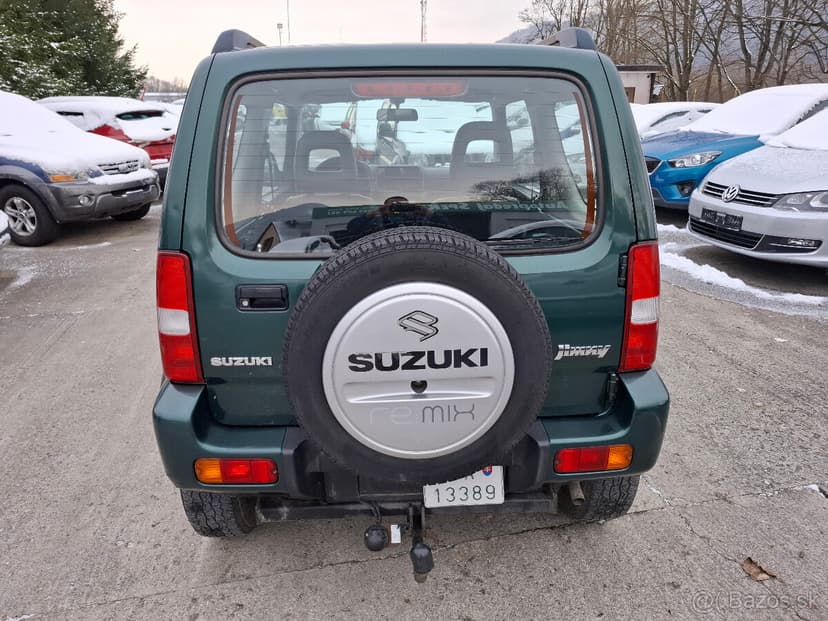 SUZUKI JIMNY 4x4 1,3 benzín r.v. 2004