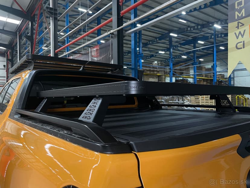 Alu roleta+alu nosič na korbu pick-up Amarok / Ranger 2022+