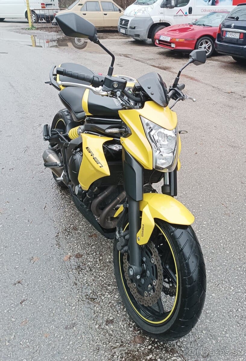Kawasaki ER6N možnosť jazdiť A2