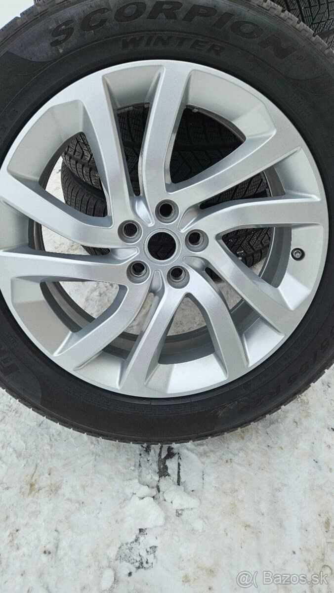 Originál Land Rover ALU kola R20 5x120 + Pirelli