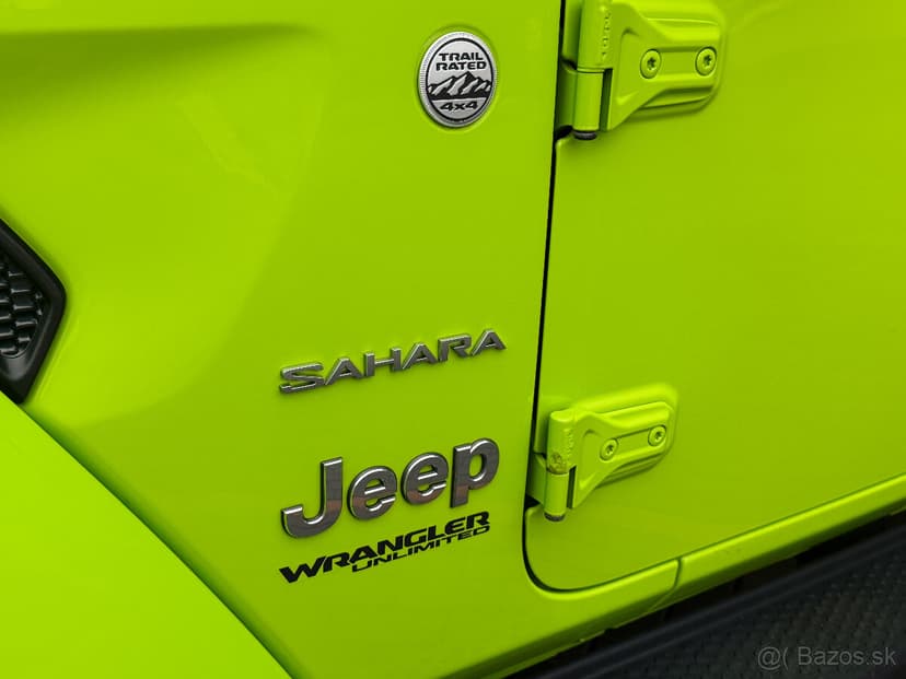 JEEP Wrangler Unlimited 2,0T SAHARA SOFTOP ALPINE Audio+SBW