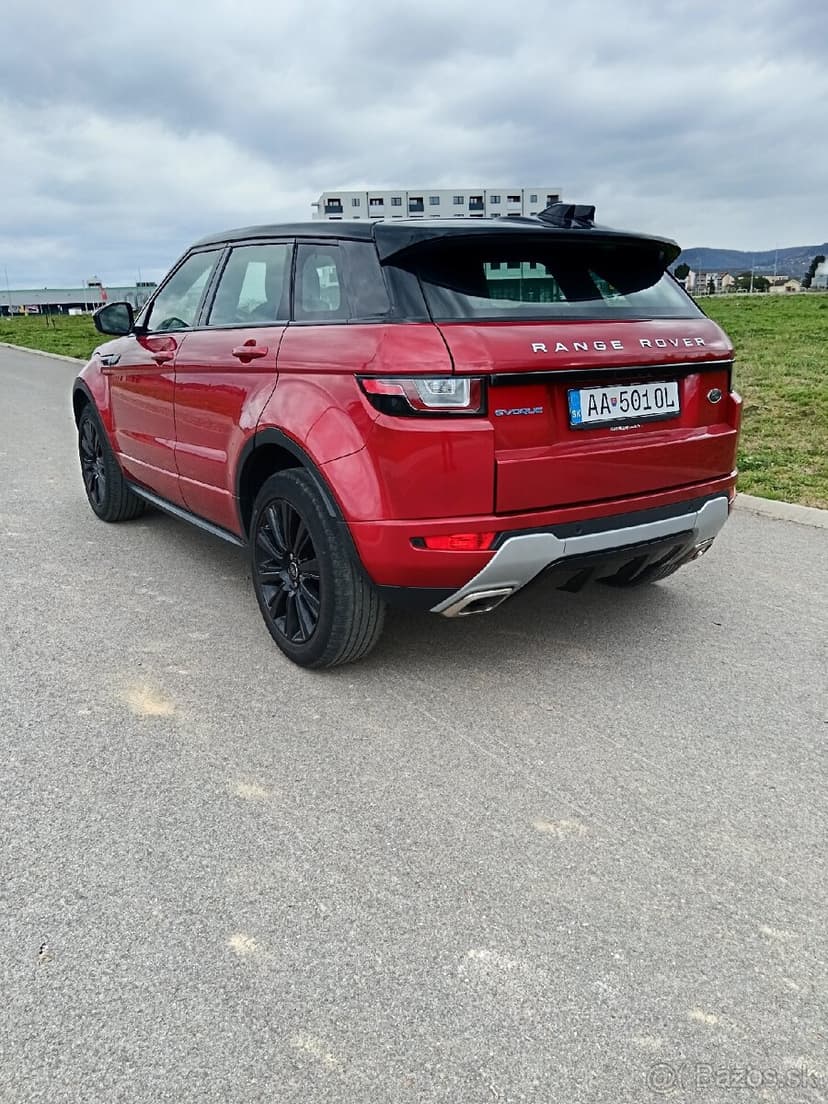 Predám range rover evoque 79.000km