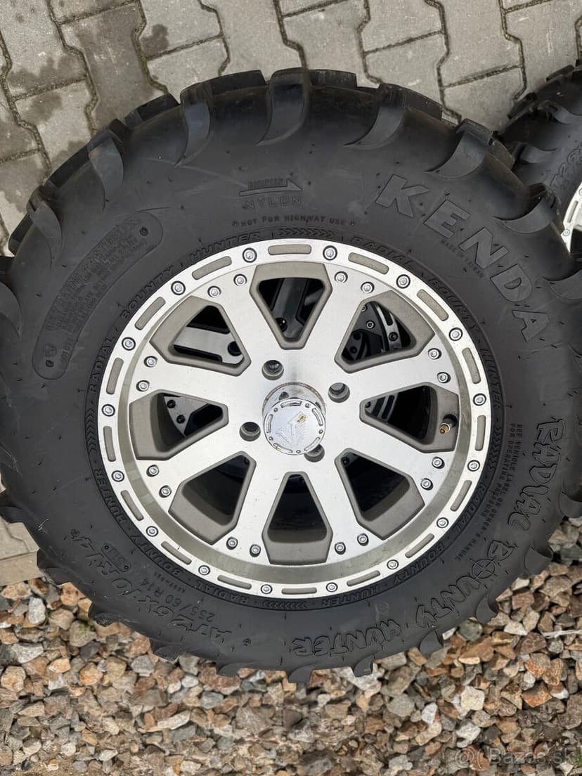 Kola R14, 4x110 na pracovní čtyřkolku