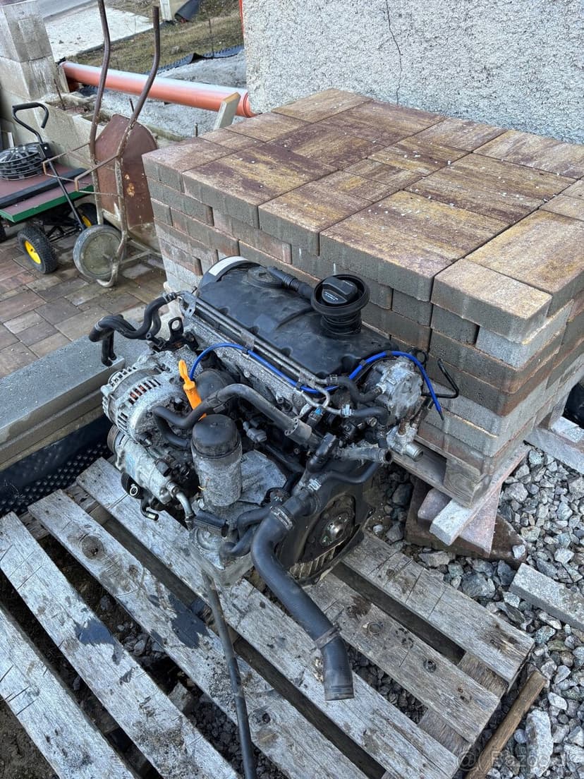 Motor 1.9tdi 96kw ASZ