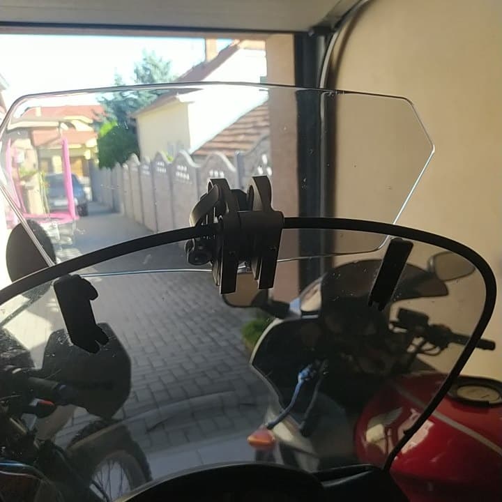 ✴️✴️ Honda transalp -plexi GIVI+deflektor✴️✴️.,