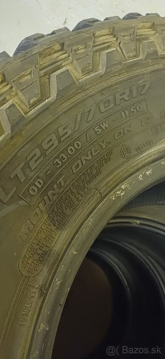 295/70R17 Cooper 4x4,wrangler,rubicon