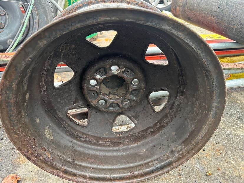 Wrangler YJ plechové disky - origo