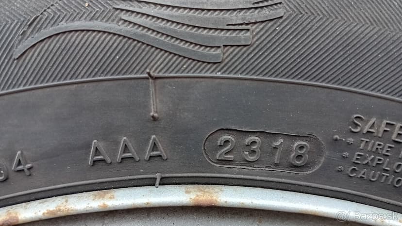 Predám zimné pneumatiky 185/65 R14