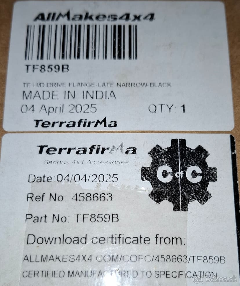 HD unášac poloosi MANTEC Terrafirma black