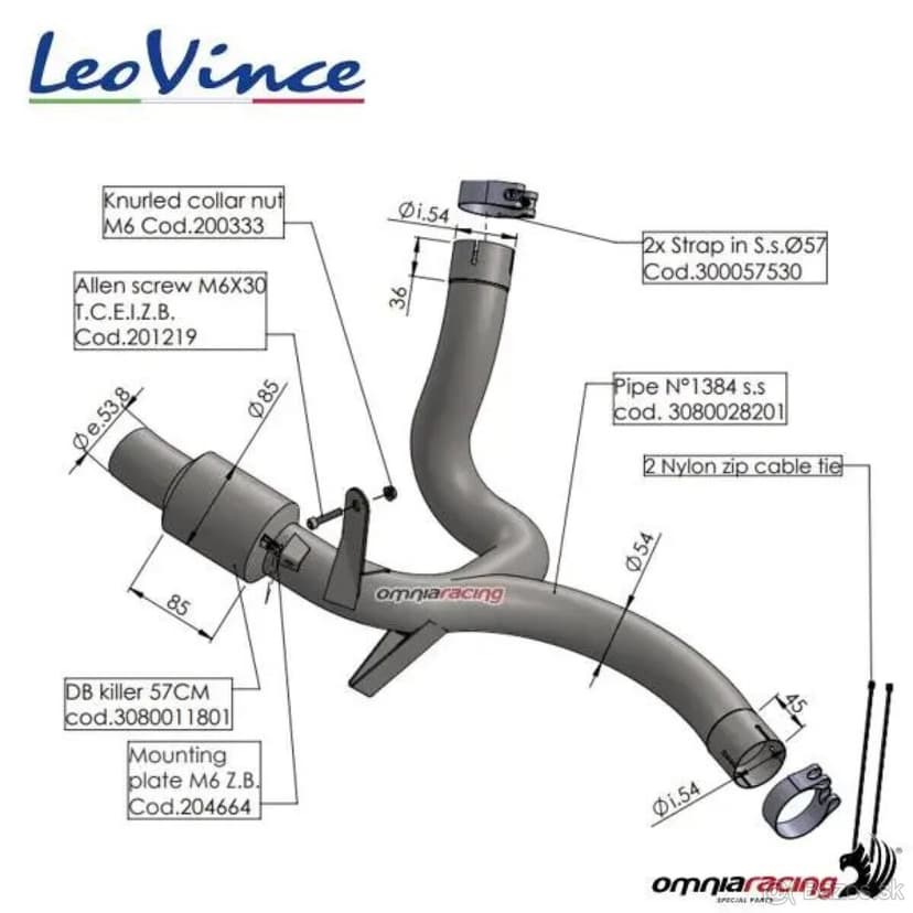 Leo Vince zvody Ducati Mlutistrada 950 V2