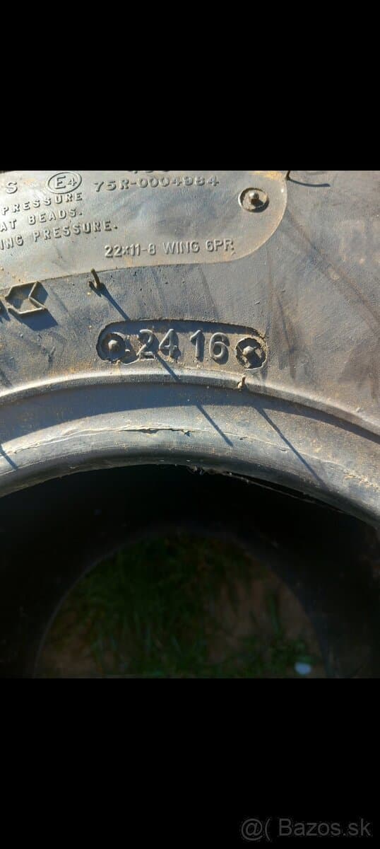 Pneumatiky na stvorkolku