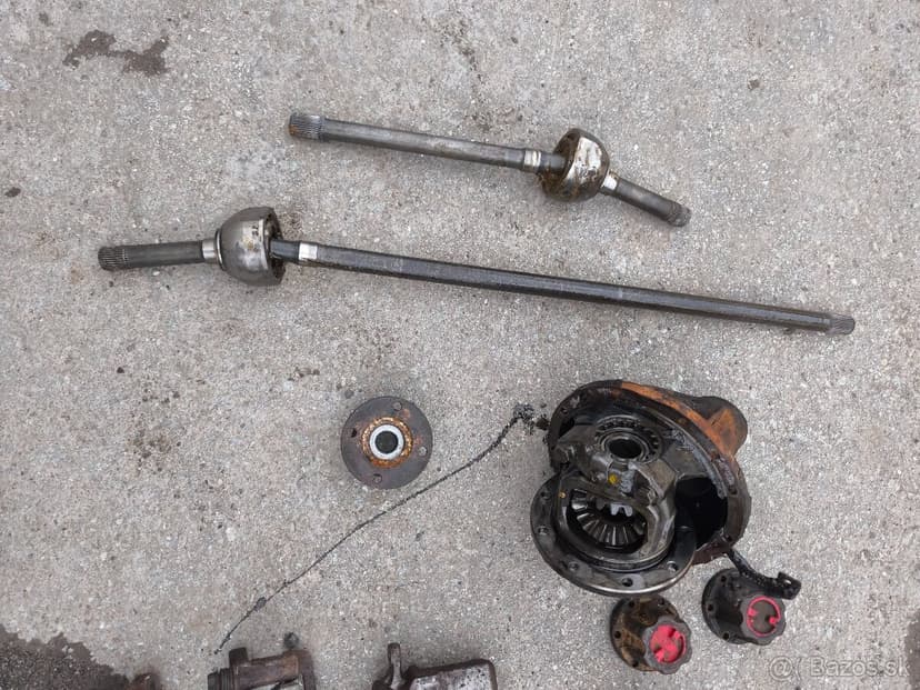 Nissan patrol y61 nápravy náhradné diely