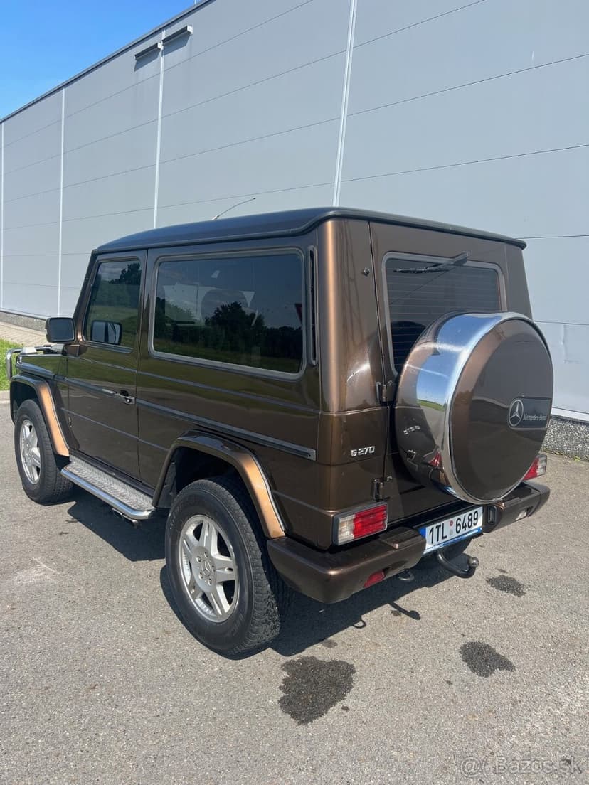 Mercedes-Benz Třídy G,270CDI, 2004,142000km,AMG paket,W463