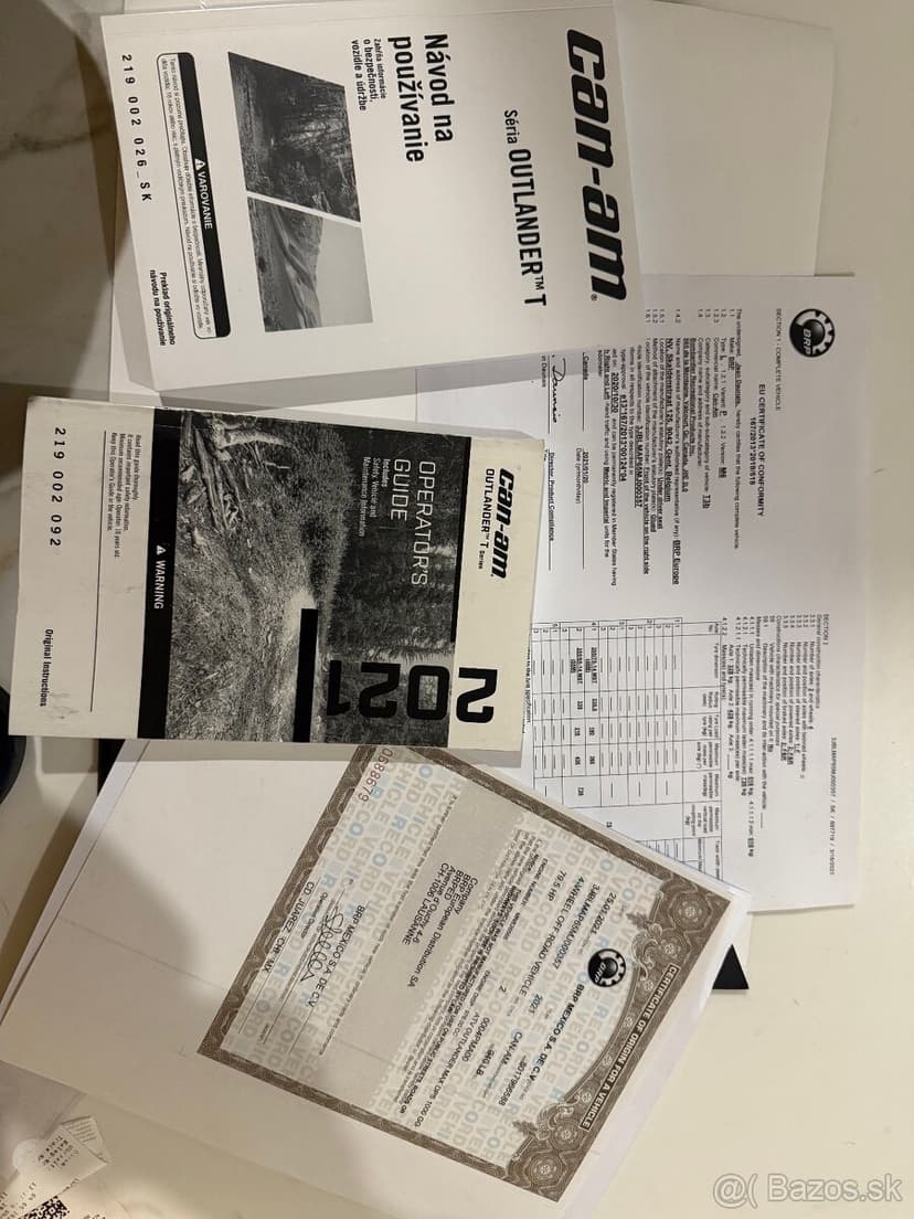 CANAM OUTLANDER 1000 DPS ,930KM rok vyroby 5/2021