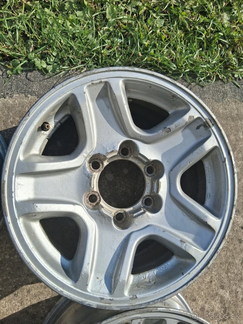 Predam hlinikove disky na  Toyota Land Cruiser J9. 16 zoll