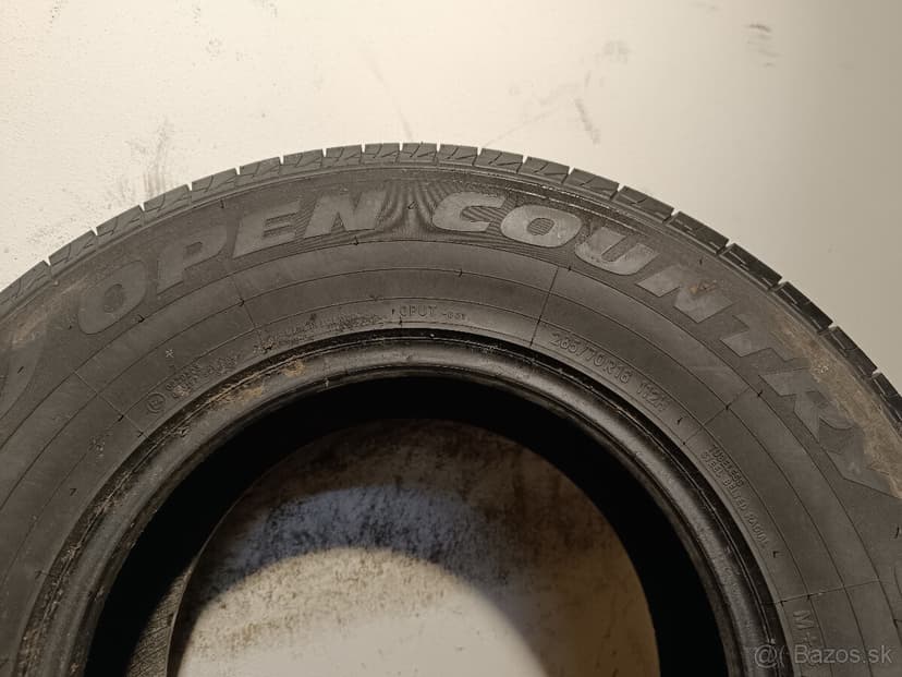 265/70 R16 Offroad celoročné pneumatiky Toyo 2 kusy