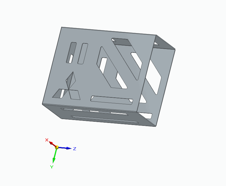 Offroad - držák kanystru CAD/DXF/STL
