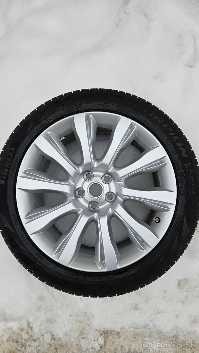 TOP ALU kola Land Rover 21" – 5×120, Pirelli 98 %