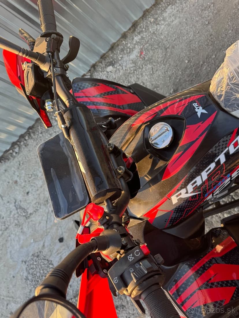 Predám štvorkolku XTR RAPTOR PRO 125 cm³ automat