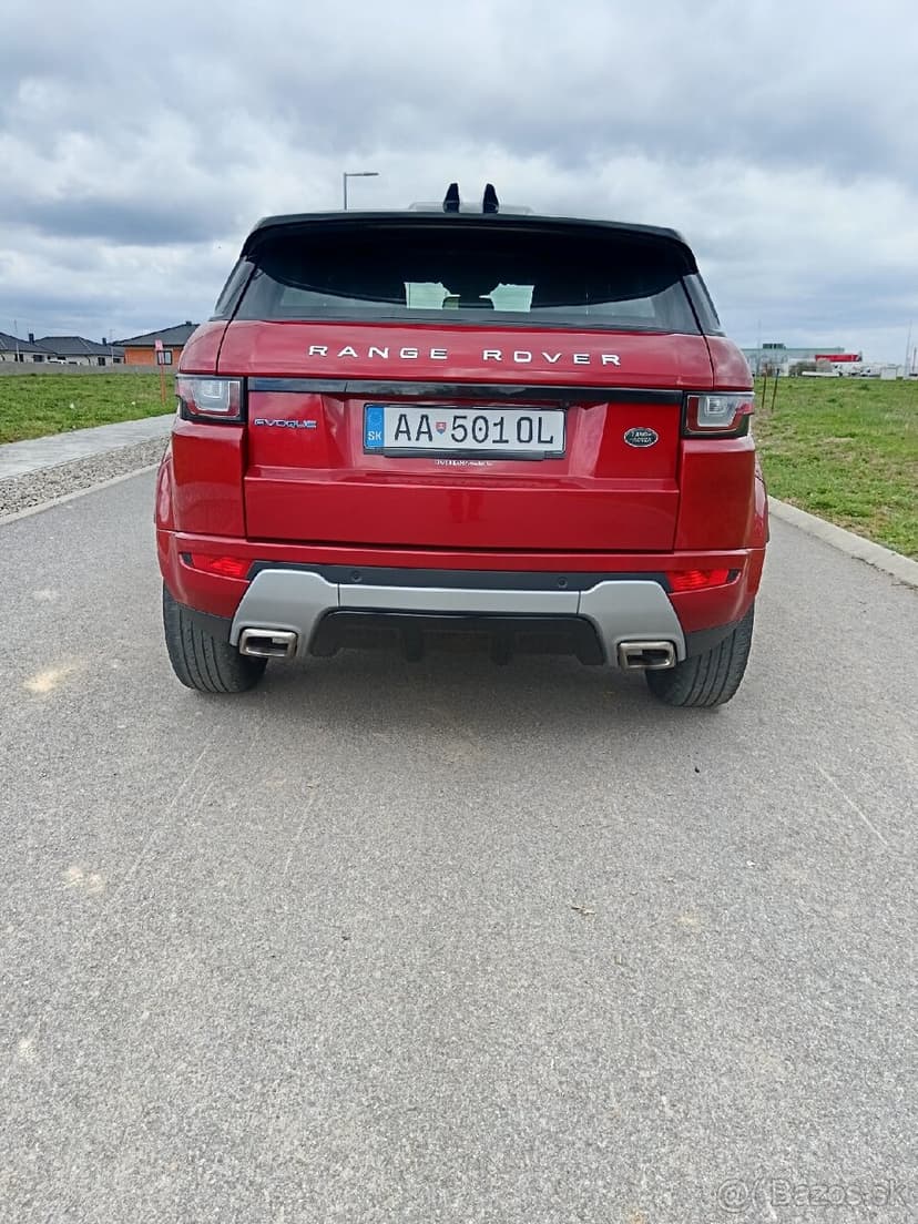 Predám range rover evoque 80.000km