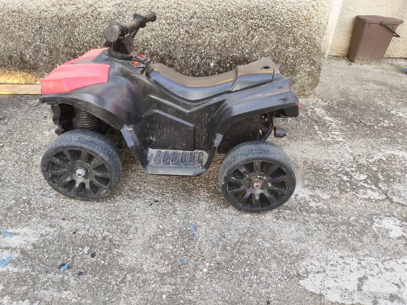 Detská elektrická štvorkolka    do 3 rokov