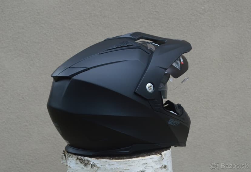 Predám SHOT matná čierna helma prilba enduro