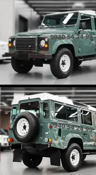 Land Rover Series, Defender krytky svetiel sada 8ks
