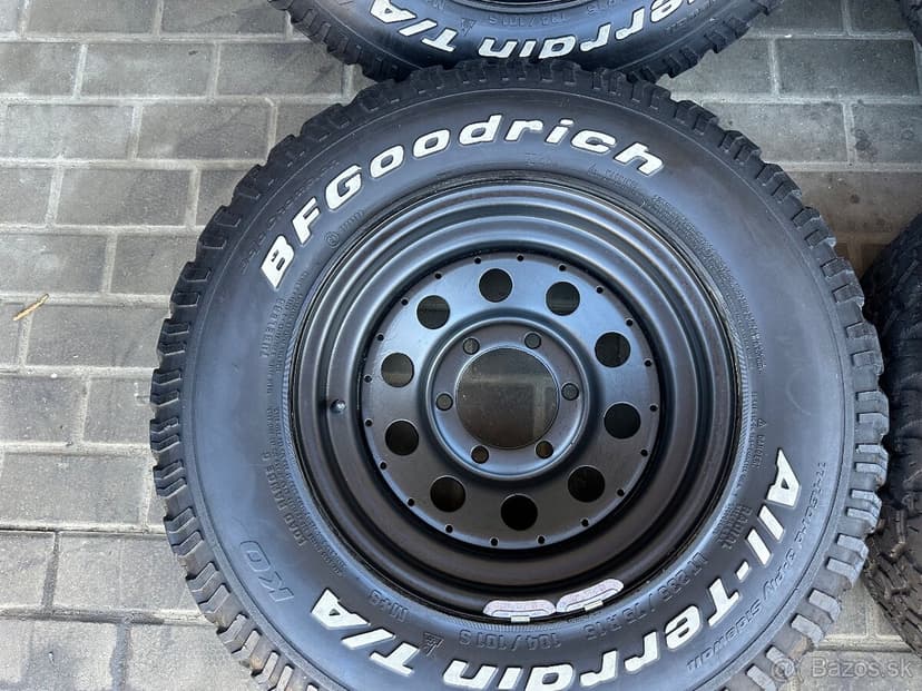6x139,7 R15 Mangels BFGoodrich All Terrain 235/75 R15