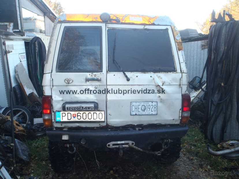 Toyota Land Cruiser typ 73, r.v. 1985, 3L