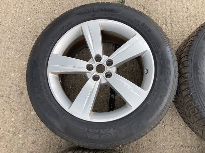 Range Rover 5x108 zimné pneu 255/55R19 - 4ks