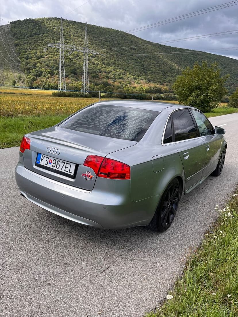 Audi A4 B7 2.0 TDI 3x S-line – vymením za 4x4 vhodné do lesa
