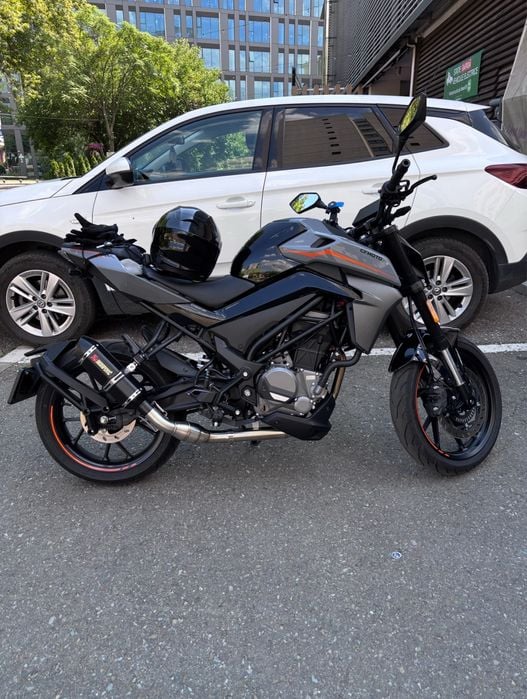 CFMOTO 300NK 3700km 2024 garantie 5 ani