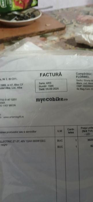 Scuter electric Ztek nou