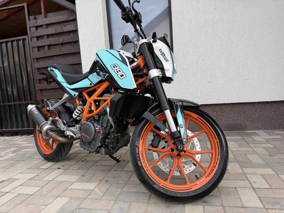 KTM Duke 390 ABS A2 2016 km 14.000 RAR facut