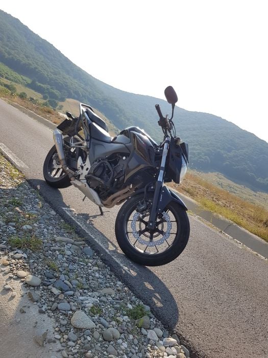 Honda CB500F cat.A2 /schimb cu snowmobil