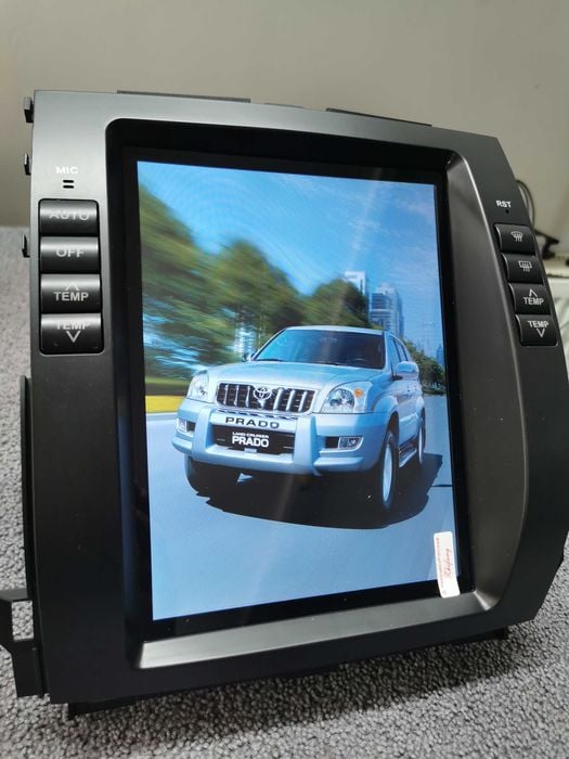 Navigatie Toyota Land Cruiser Prado 2002-2009 Tesla Style Android PX6