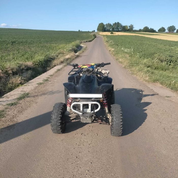 Vând sau schimb ATV Polaris scrambler de 500