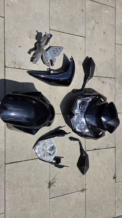 Toba carene Kawasaki Z750 2007 +