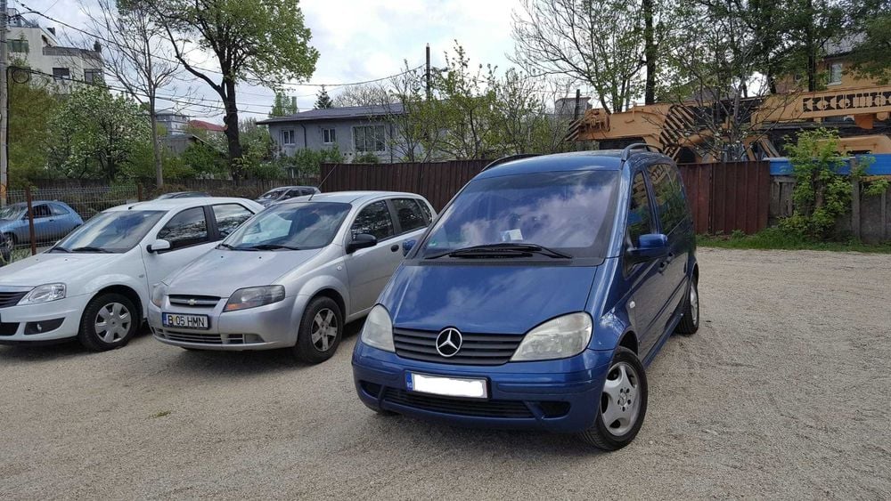 Vand Mercedes Vaneo, stare buna, inmatriculat, 1.6 benzina 105 CP