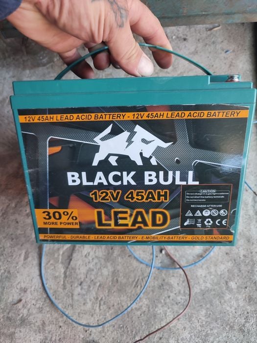 Baterie black bull 12 v 45 a