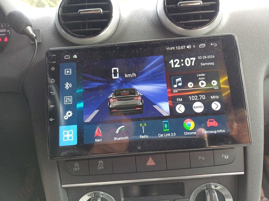 Navigatie dedicata Audi A3 2008-2012 2GB 32GB Ecran 9 inch+ camera