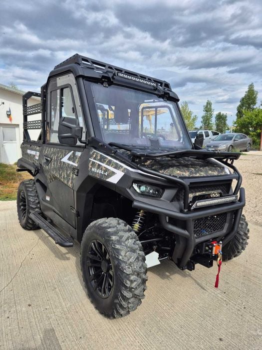 UTV Hisun Freelander 750CC Camo, omologat T1A/B, cabina cu geamuri