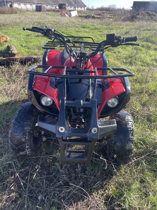Atv 125 cc  merge foarte bine