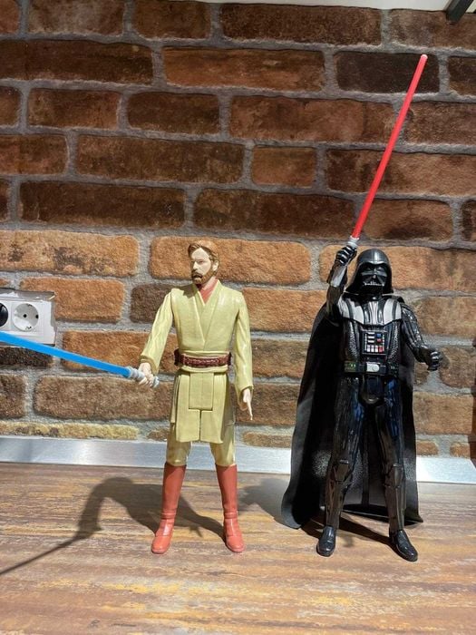 Figurine Star Wars - Vader si Obi Wan