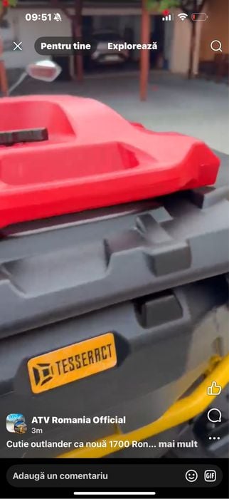 Lada canam outlander cu rezervor benzina