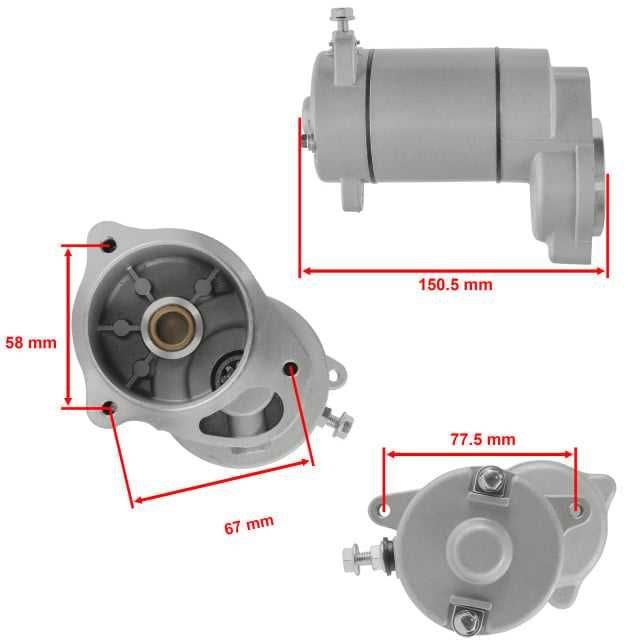 Electromotor Atv Polaris 250cc 400cc
